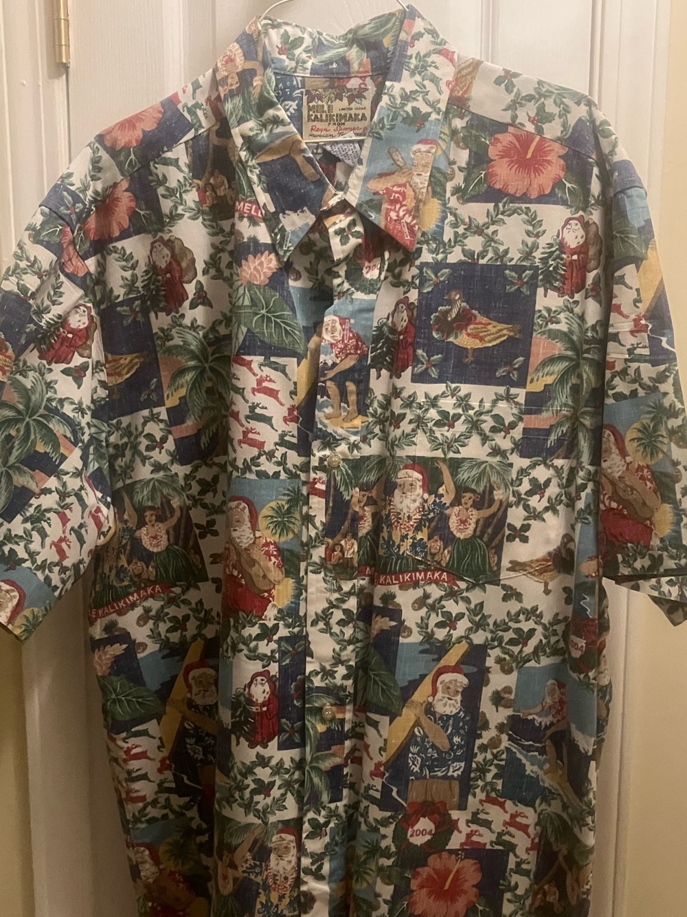 Reyn Spooner Holiday Shirt - 2004